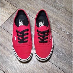Red Vans